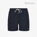 ・BARBOUR|Staple Logo 7inch Swim Shorts/ バブアー/ステイプル ロゴ 7インチ スイム ショーツ/ブラック #