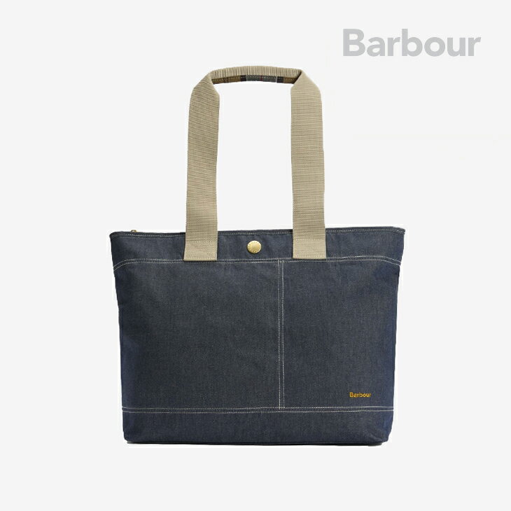 Rakuten - ・BARBOUR｜Mya Tote Bag Denim/ バブアー/マイア トート バッグ デニム/インディゴブルー #