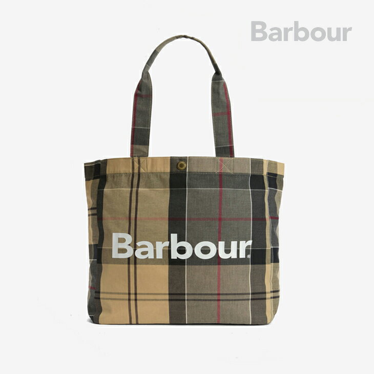 Rakuten - ・BARBOUR｜Telfield Tartan Tote Bag/ バブアー/テルフィールド タータン トート バッグ/ドレスタータン #