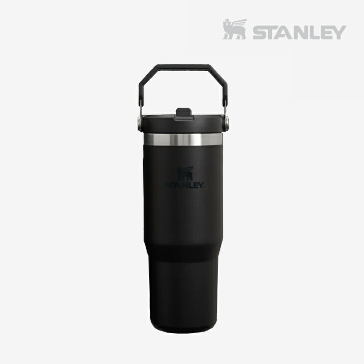 ・STANLEY｜Ice Flow Flip Straw Tumbler 30oz/ スタンレー/アイス フロー フリップ ストロー タンブラー/ブラック2.0 #