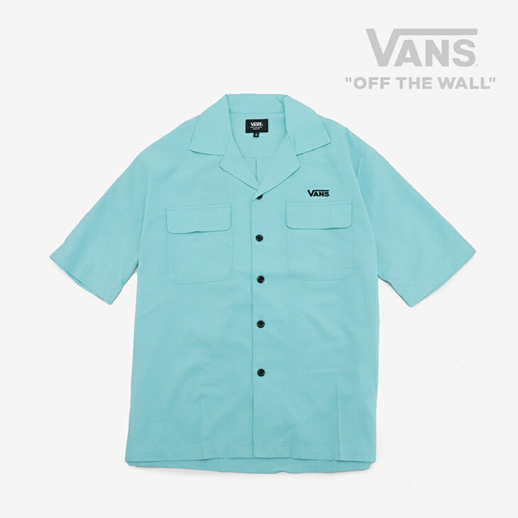 VANSOpen Collar SS Shirt/ /ץ 顼 硼 ꡼ / #