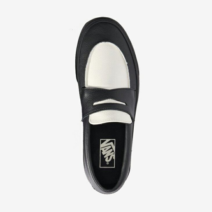・VANS｜Loafer 53 Leather/ ヴァンズ/ローファー 53 レザー/ブラックxマシュマロ #