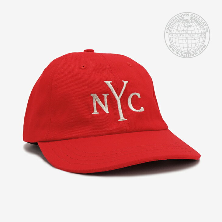 COOPERSTOWN BALL CAPUSA Made Washed Chino Twill Cap Embroidary NYC/ ...