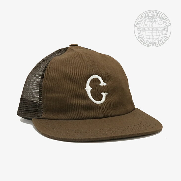 樂天商城 - ：COOPERSTOWN BALL CAP｜USA Made Chino Twill Mesh Cap C/ クーパーズタウン/アメリカ メイド チノ ツイル メッシュ キャップ ピッツバーグ クロフォード /ブラウン #