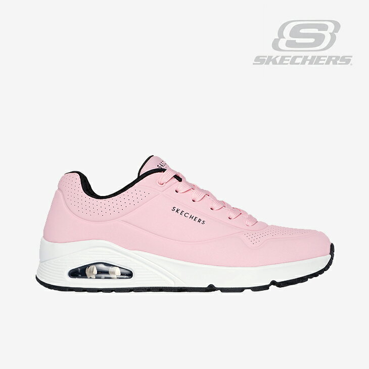 樂天商城 - ：SKECHERS｜Uno Stand On Air/ スケッチャーズ/ウノ スタンド オン エア/ピンクxホワイト #