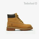 ・TIMBERLAND|K Premium 6inch Lace WP Boot Nubuck Youth/ ティンバーランド/プレミアム 6インチ レース ウォータープルーフ ブーツ ヌバック ユース/ウィート #