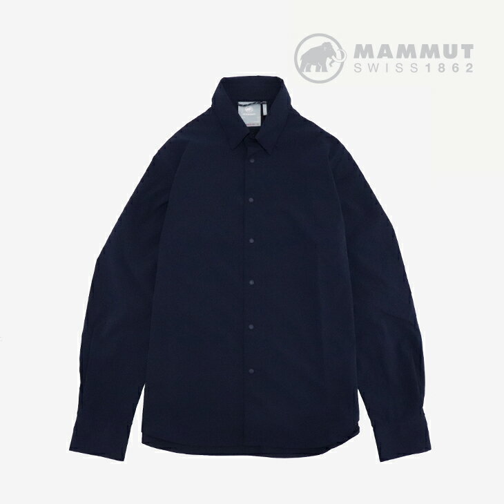 ・MAMMUT|Seon Long Sleeve Shirt AF/ マムート/セオン ロング スリーブ シャツ/マリン #