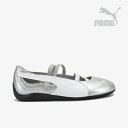 ・PUMA|W Speedcat Ballet Metallic Leather/ プーマ/スピードキャット バレエ メタリック レザー/プーマシルバーxプーマ...