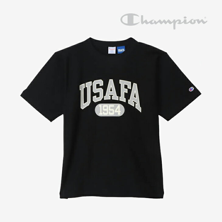 Rakuten - ・CHAMPION｜Reverse Weave SS T-Shirt USAFA 1954/ チャンピオン/リバース ウィーブ ショートスリーブ Tシャツ USAFA/ブラック #