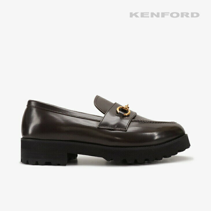 Rakuten - ・KENFORD｜Tank Sole Bit Loafers Leather/ ケンフォード/タンク ソール ビット ローファー レザー/ワイン #