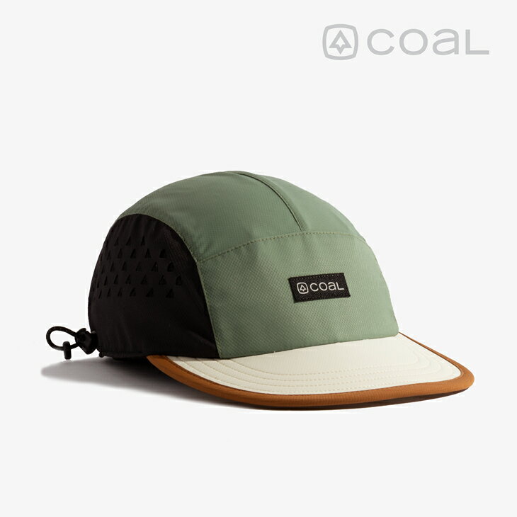 Rakuten - ・COAL｜The Provo UPF Tech 5-Panel Cap/ コール/プロボ UPF テック 5パネル キャップ UVカット/セージxブラック #