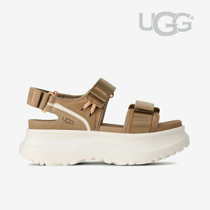 樂天商城 - ・UGG｜W Astrometro Strap Nylon Leather Platform Sandal/ アグ/アストロメトロ ストラップ ナイロン レザー プラットフォーム サンダル/サンドxジャスミン #