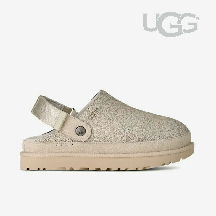 Rakuten - ・UGG｜W Goldenstar Crackle Clog Leather Platform Sandal/ アグ/ゴールデンスター クラックル クロッグ レザー プラットフォーム サンダル/クラックルホワイト #