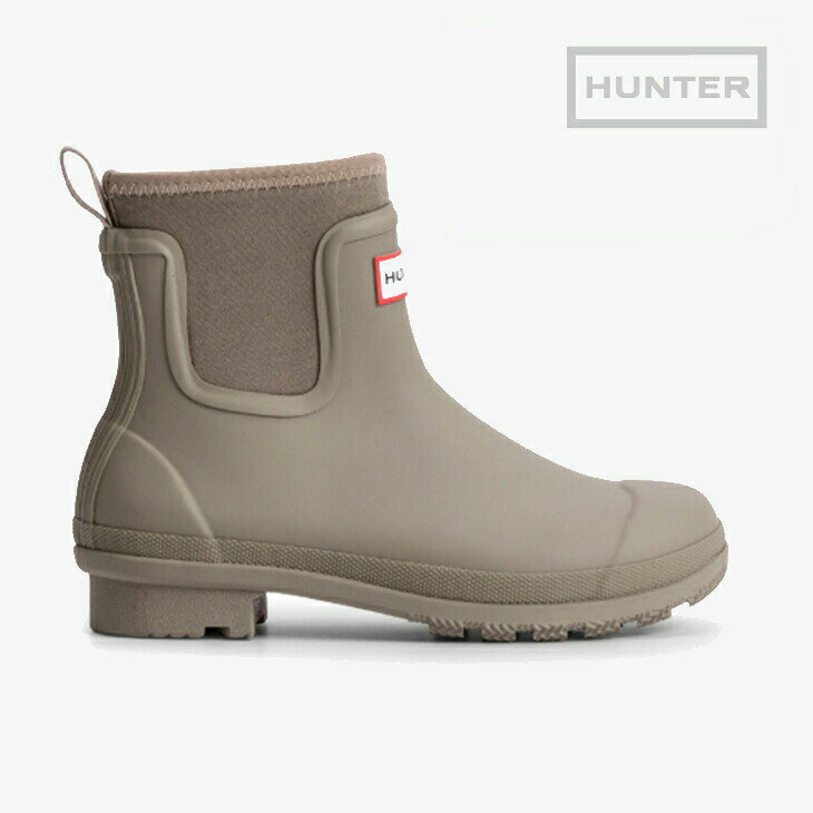 Rakuten - ・HUNTER｜W Original Neoprene Chelsea Boots/ ハンター/オリジナル ネオプレン チェルシー ブーツ/エナジークレイ #
