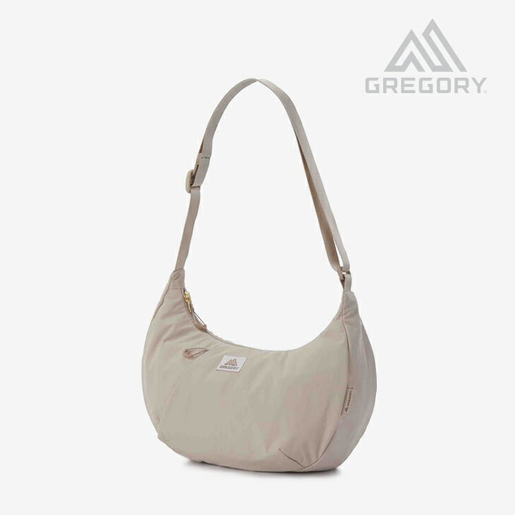 Rakuten - ・GREGORY｜Suszy Halfmoon Shoulder Medium Messenger Bag/ グレゴリー/スージー ハーフムーン ショルダー M ミディアム メッセンジャー バッグ/クリームブリュレ #