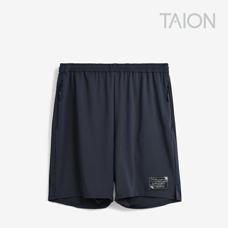 乐天商城 - ・TAION｜Basic Sports UV Stretch Shorts/ タイオン/ベーシック スポーツ UV ハイ リバウンド ストレッチ ショーツ /ダークネイビー #