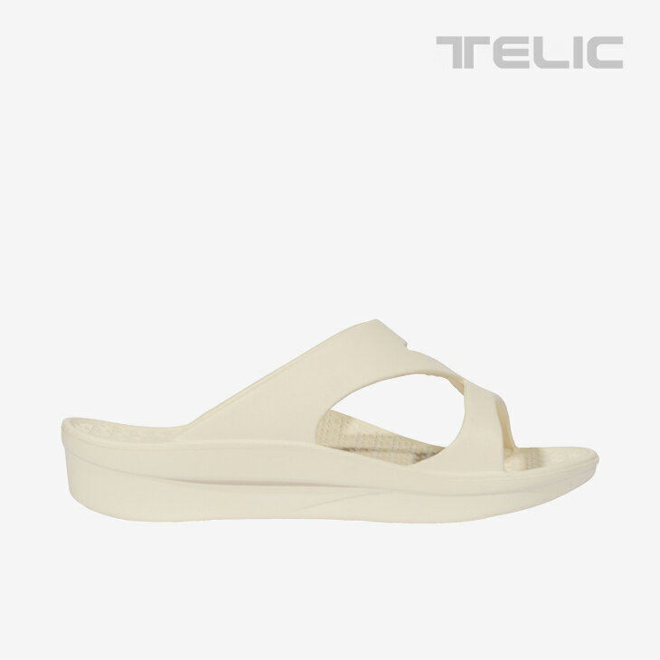 ・TELIC｜Z-Strap Rocker Bottom Slide Sandal/ テリック/Zストラップ ロッカー ボトム スライド サンダル/アイボリー #