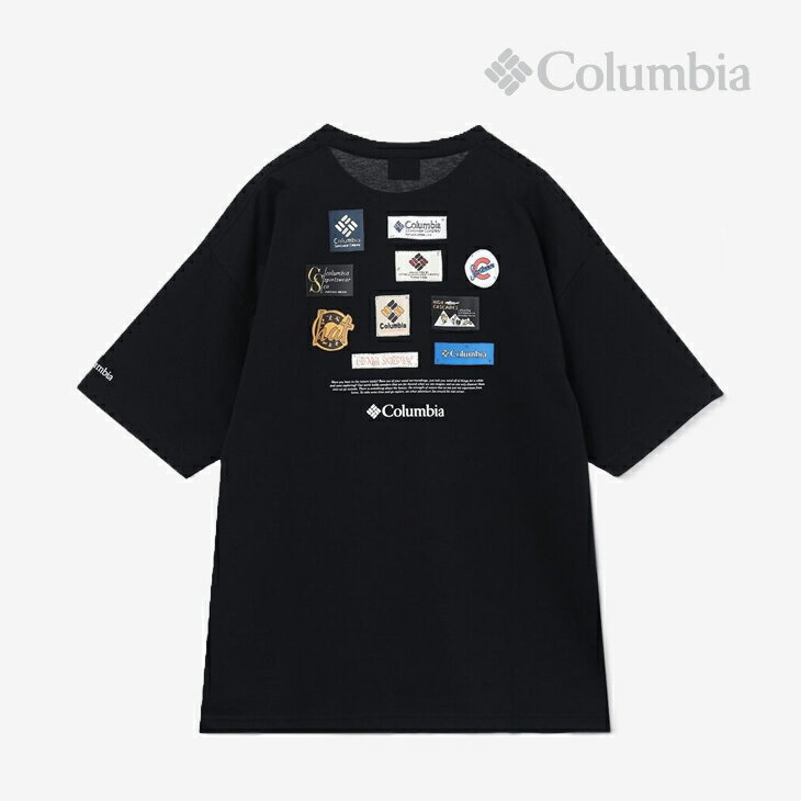Rakuten - ・COLUMBIA｜Stuck Brook Graphic Short Sleeve T-Shirt/ コロンビア/スタック ブルック グラフィック ショート スリーブ Tシャツ/ブラック #