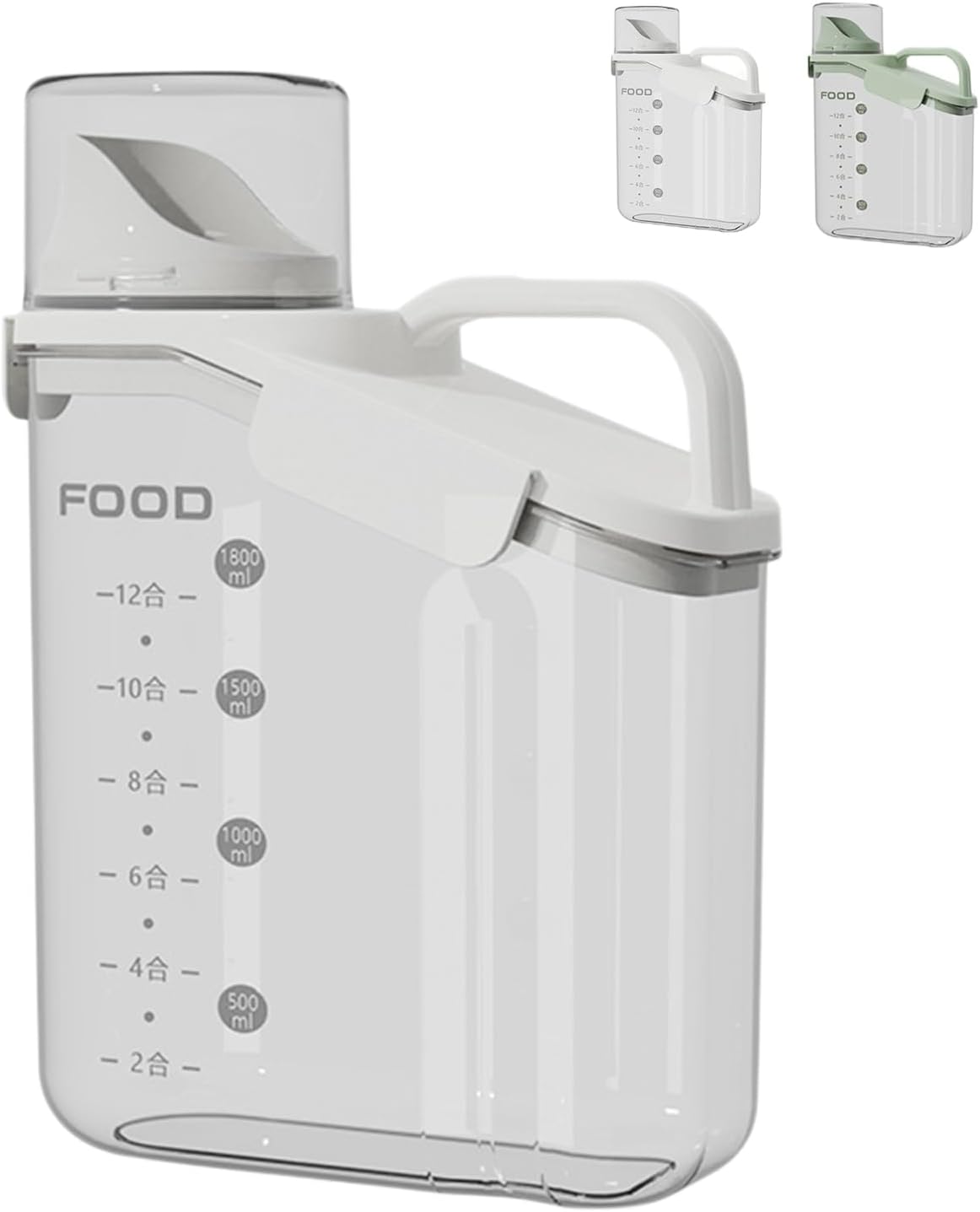 ペットフードストッカー真空密閉犬猫...