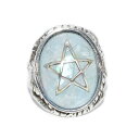 ALEXSTREETER アレックスストリーター エンジェルハートリング AngelHeartRing シルバー シルバーアクセサリー アクアマリン 芸能人着用 人気アイテム クラック