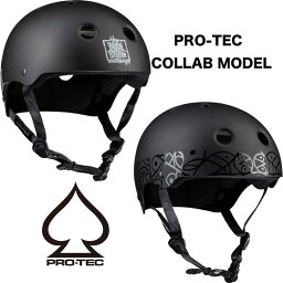 【送料無料】PRO-TEC SKATE HELMET CLASSIC SKATE COLLAB MODEL / プロテックスケートヘルメット コラボモデル スケートボード用ヘルメット 大人用 キッズ用