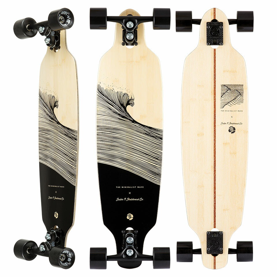 品名 BAMBOO SERIES Shacked Shoots 説明 Sector 9ではスケートボードの製造を通じて私たちらしいライフスタイルをキープしつつ環境にも優しいスケートボード作りを目指しています。 過去何年にもわたってリリースしていているBamboo Seriesは100％持続可能な方法で収穫された竹を使ったスケートボードで、竹の素材を生かした 自然なトーンと美しい色合いをマッチさせたデザインを生み出しています。 今シーズンは今までとは方向を少し変えて、きれいな線、シンプルなデザインと抑えめのカラーを使って、Bambooの素材自体がどれだけ美しいかを追求しました。 Features ・RIDING STYLE - Carving - Cruiser ・DIMENSIONS - Length: 33.5” - Width: 8.7” - Wheelbase: 24.25” メーカー希望小売価格はメーカーカタログに基づいて掲載しています