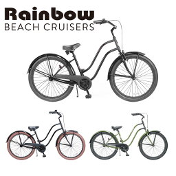 RAINBOW BEACHCRUISER/レインボービーチクルーザー PCH101 26LADIES BLACK COMPONENTS 自転車 26インチ レディース BC / CAT WOMAN / CAT WOMAN2 / ZERO