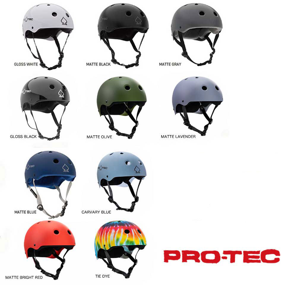 【送料無料】PRO-TEC SKATE HELMET CLASSIC SKATE / プロテックスケートヘルメット クラッシックスケート スケートボード用ヘルメット 大人用 キッズ用
