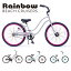RAINBOW BEACHCRUISER/レインボービーチクルーザー TYPE X 26 LADIES タイプエックス レディース 自転車 26インチ TYPE-X MATTE BLACK / WHITE / MINT / GRAY / ARMY GREEN