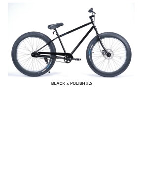 BRONX/ブロンクス BRONX 4.0 26 x 4.0 変速なし ファットバイク 自転車 26インチ FATBIKE / BLACK x POLISHリム