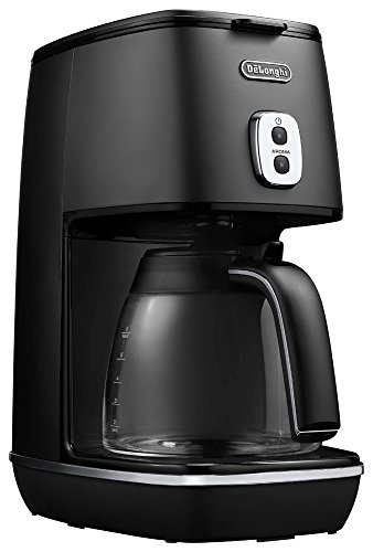 DeLonghi(デロンギ) De&apos;Longhiドリップコーヒーメーカー ディスティンタ ICMI011J-BK レギュラーコーヒー 6杯用 チタンコートフ