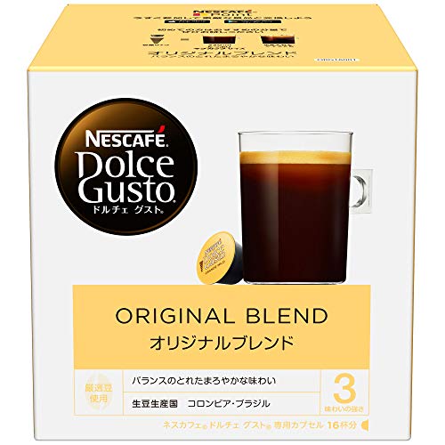 ネスカフェ ドルチェグスト 専用カプセル オリジナルブレンド 16杯分