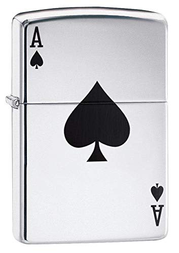 ZIPPO(åݡ) Ace Lighters ( 饤) ̤ȯ 24011 High Polish Chrome [¹͢]