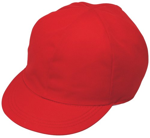 クツワ STAD メッシュ赤白帽子 KR002-680