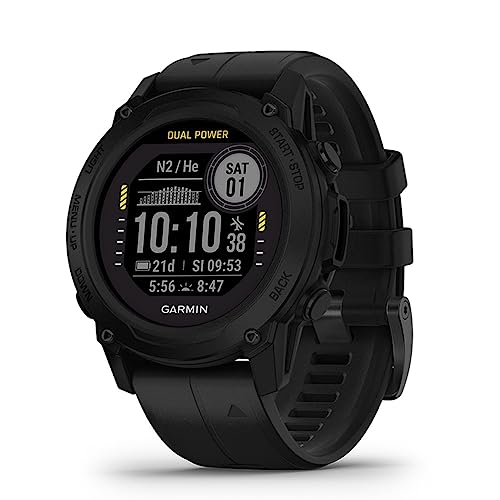 【ダイビングログ保存】【バッテリー長時間稼働】GARMIN(ガーミン) Descent G1 Dual Power ダイブコン..
