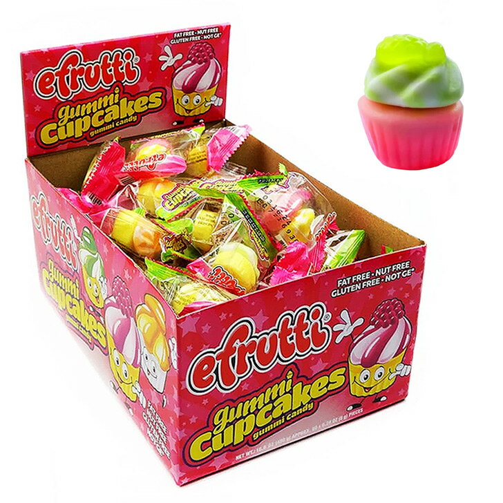 efrutti カップケーキグミ 480g(60個入) アメリカのお菓子