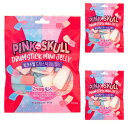 ピンクスカル・ドラムスティック・グミ3袋 Pink Skull Drumstick Mini Gummi