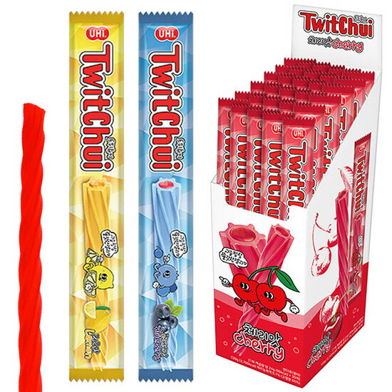 UHi トゥイチュイグミ 1ケース30個入り チェリー味 / ブルーベリー味 / レモン味 大容量 お菓子