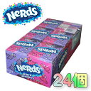 【24セット】Nerds ナーズ キャンディ 47g x 24個 ブドウ&イチゴ | ネスレ (NESTLE)