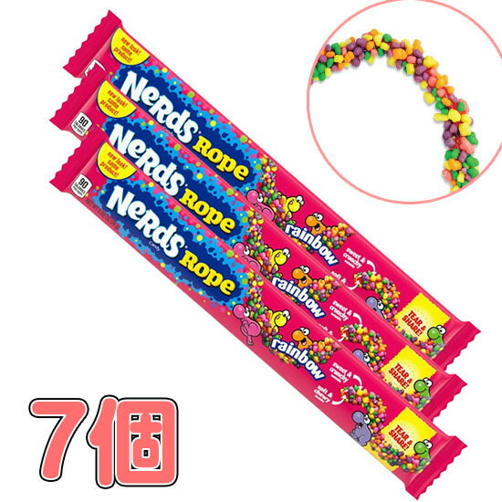 Nerds Rope ナーズロープ レインボー =7個= | ネスレ (NESTLE)