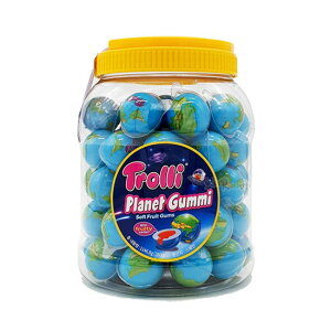 【大容量-61個】トローリ 地球グミ 61個(1ボトル) / 海外コストコ正規品 / TROLLI PLANET GUMMI