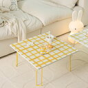 ワッフル 折りたたローテーブル 118cm(59cm + 59cm 2個セット)Waffle Table 最大6人対応テーブル