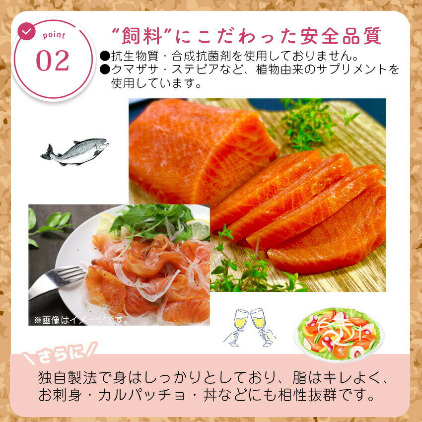 ＼11日(水)10時迄！1500円OFF／宮城県産 美銀サーモン 刺身用 750g 1箱 （柵3〜4本） 【在庫有り】【冷凍】【最短翌日着】真空パック 化粧箱入り 冷凍 生食可 銀鮭 安心 安全 ギフト お取り寄せグルメ 海鮮 プレゼント