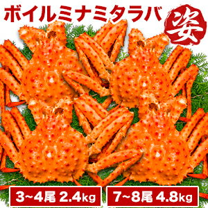 【お値引きクーポン配布中】約3~4尾2.4kg 約6~8肩4.8kg ボイルミナミタラバガニ姿 ミナミタラバガニ みなみたらばがに かに カニ 蟹 かにまるごと かに姿 ボイル済み かに茹で済み たらばがに カニパーティー 海鮮 魚介 お取り寄せグルメ 全国送料無料 ごちそうマーケット