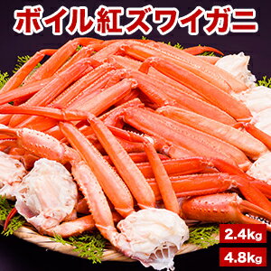 【期間限定SALE中】約9~13肩 2.4kg 約18~26肩 4.8kg ボイル紅ズワイガニ肩付脚 ベニズワイガニ べにずわいがに かに カニ 蟹 ボイル紅ズ...