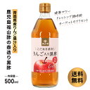 青森県産りんご果汁 りんご 黒酢 発酵 熟成 酢 サワー 送料無料 福山酢 鹿児島 【福山酢りんご入り黒酢】