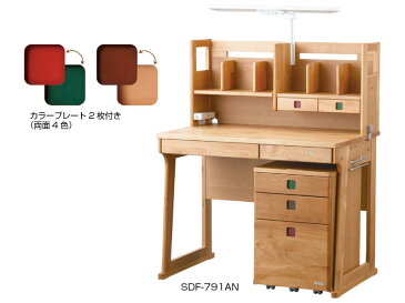 【ポイント5倍】【コイズミ】【2020年度】【送料無料】学習机 LakeWood レイクウッド SDF-791AN ベーシックデスク 学習家具 アルダー材 シンプル 木目5月中旬お届け予定