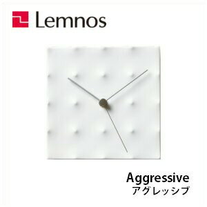 【ポイント5倍】Lemnos レムノス　Aggressive アグレッシブ 小　KC03-24 /掛け時計/壁掛け時計/塚本カナエ/磁器