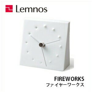 Lemnos レムノス FIREWORKS ファイヤーワークス KC10-14 /置き時計/塚本カナエ/磁器