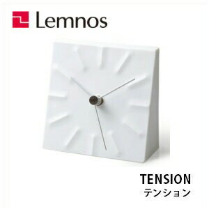 【6/30までポイント10倍】Lemnos レムノス TENSION テンション KC10-13 /置き時計/塚本カナエ/磁器